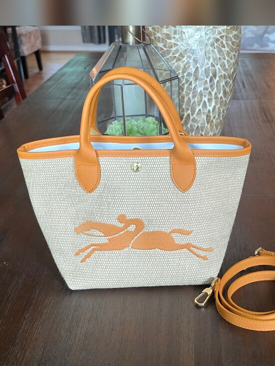 Longchamp Handbags - Longchamp Le Panier Pilage Small Basket Bag